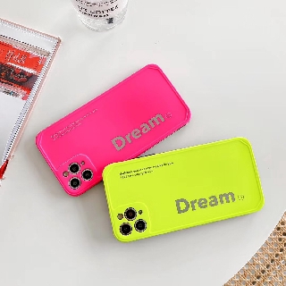 [11-SE2] เคส iPhone DREAM สีสะท้อนแสง