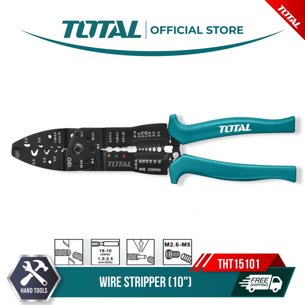 Total Wire Stripper (8.5" / 10") THT15851 / THT15101