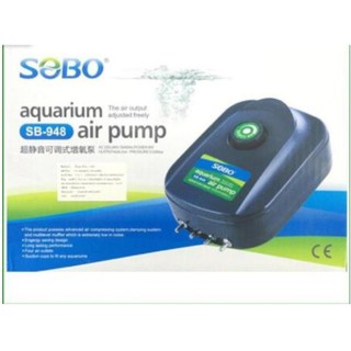 Sobo ปั้มลม SOBO SB-948 ปั๊มออกซิเจน 4 ทาง