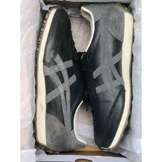 รองเท้าหนังแท้ ผู้ชาย Onitsuka tiger EDR78 Black