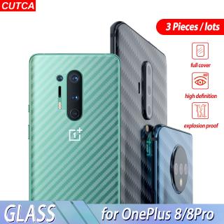 ฟิล์มกันรอยด้านหลังโทรศัพท์ แบบคาร์บอนไฟเบอร์ สำหรับ oneplus 8 7T 7 pro