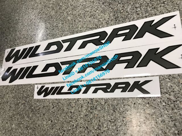 สติ๊กเกอร์แบบดั้งเดิม FORD RANGER  รุ่นปี 2016 WILDTRAK ติดรถ แต่งรถ ฟอร์ด sticker