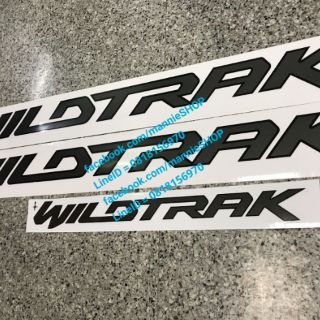 สติ๊กเกอร์แบบดั้งเดิม FORD RANGER  รุ่นปี 2016 WILDTRAK ติดรถ แต่งรถ ฟอร์ด sticker