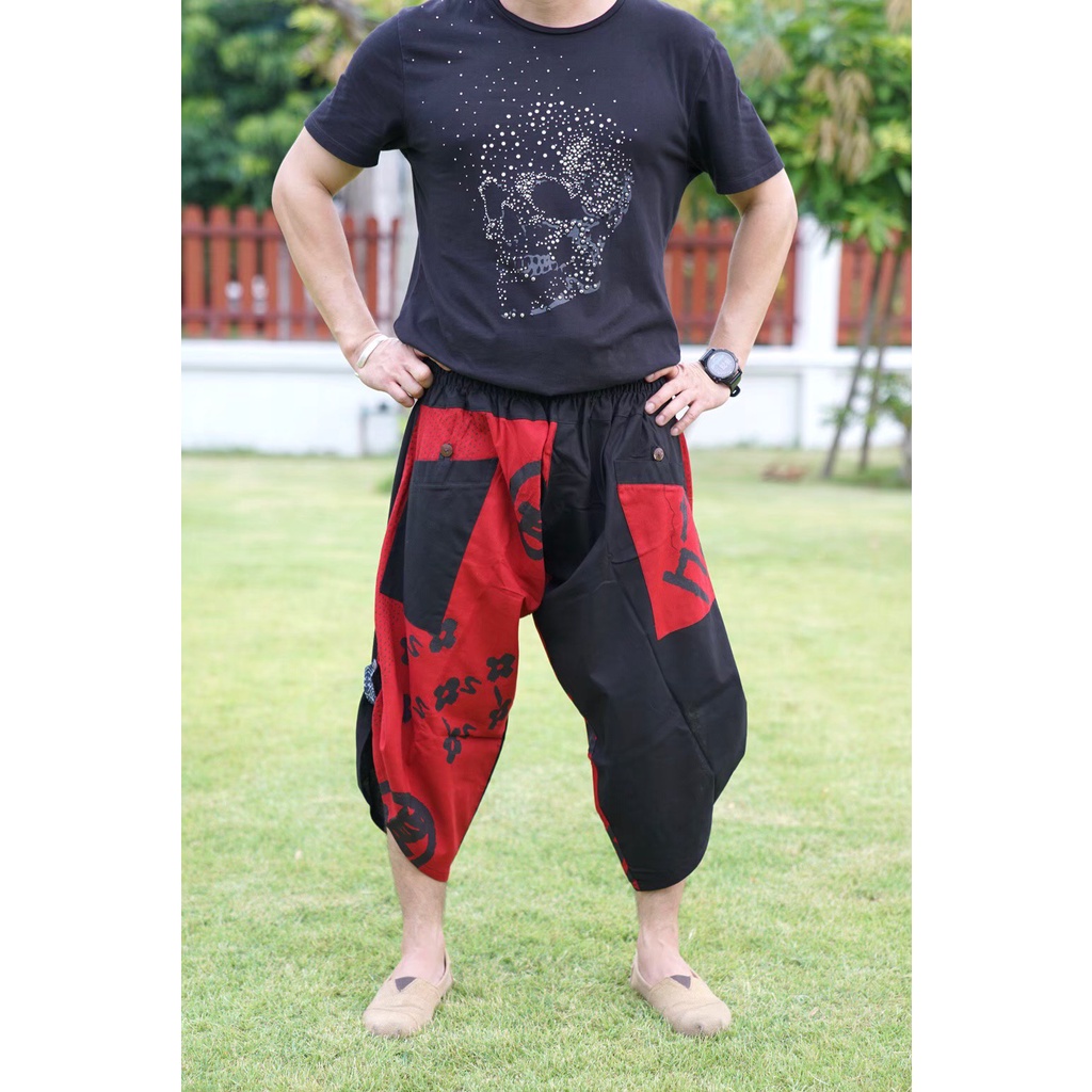 Samurai pants กางเกงซามูไร (ญี่ปุ่นแดง)