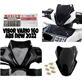 VISOR VARIO 160 ABS ใหม่ 2022 BLACK VISOR VARIO 160 CBS รุ่น LIKE ORIGINAL HONDA NEW WINSIL VARIO 160 CBS WINDSHIELD VARIO 160 CBS YEAR 2022 NEW VIS HONDA ปี 160 CBS ปี 160 CB