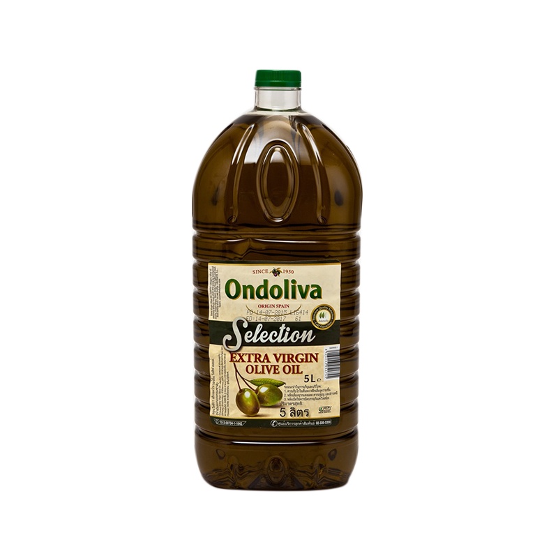 ออนโดลิว่า น้ำมันมะกอกบริสุทธิ์ 5 ลิตรOndoliva Extra Virgin Olive Oil 5 L