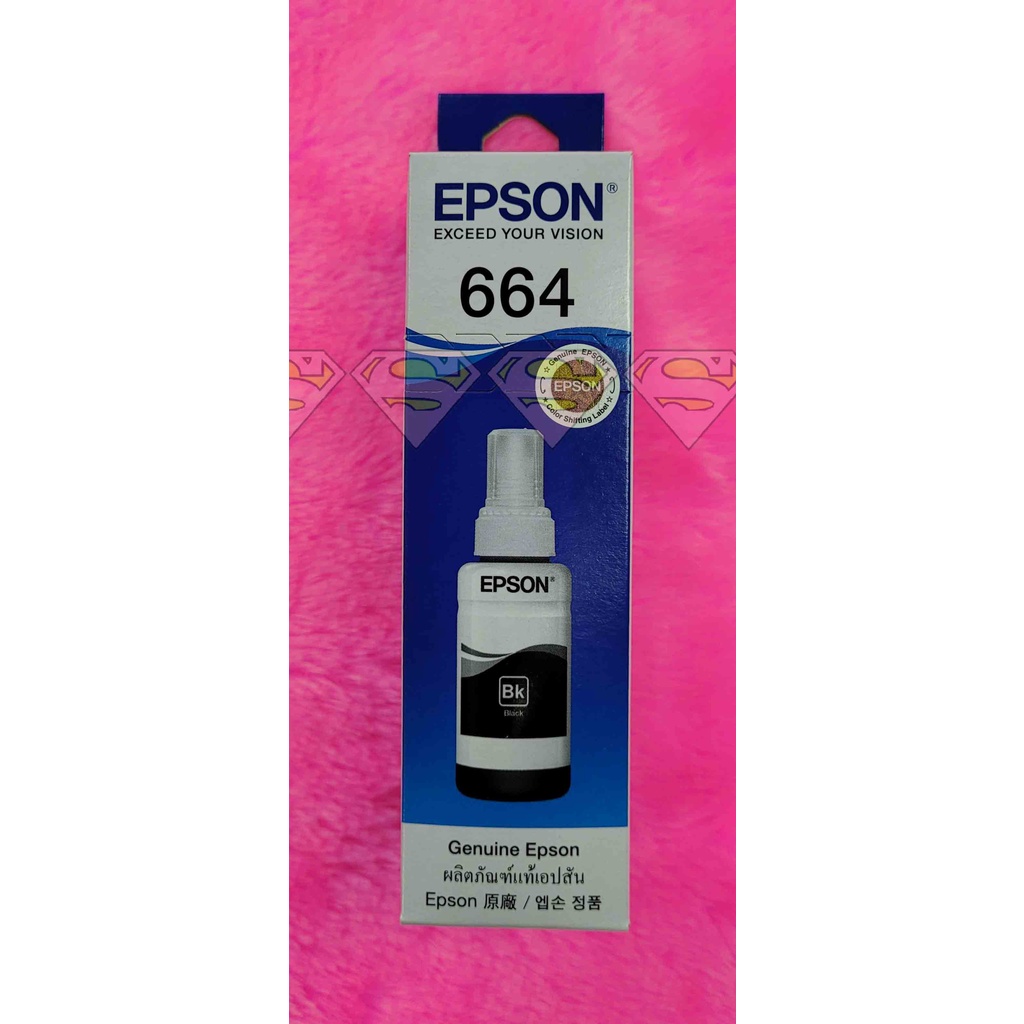 EPSON 664 BK สีดำ ของแท้