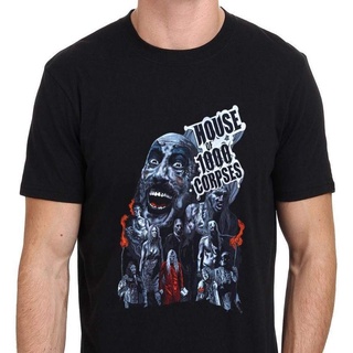 เสื้อผ้าผชเสื้อยืด พิมพ์ลาย House of 1000 Body RobS-5XL