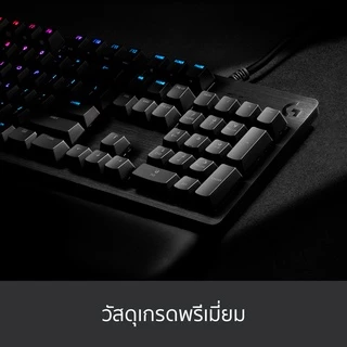 Logitech G512 Carbon Mechanical Gaming Keyboard RGB คีย์บอร์ดเกมมิ่ง เชิงกลขั้นสูง - คีย์แคป TH/ENG