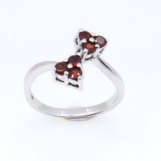 แหวนพลอย Garnet (โกเมน) R-GR0019-RH