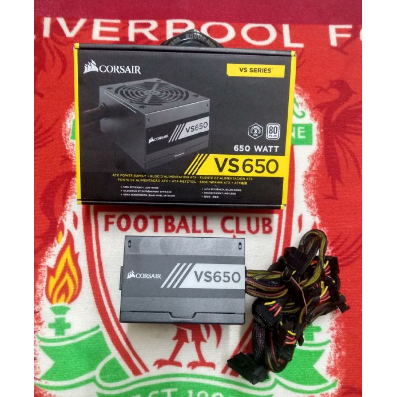 POWER SUPPLY CORSAIR VS650 650W ( 80+ )