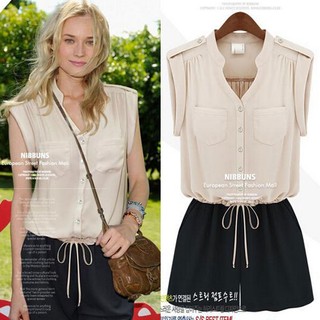SnowFlake (สินค้าพร้อมส่งค่ะ) ชุดแฟชั่น Jumpsuit