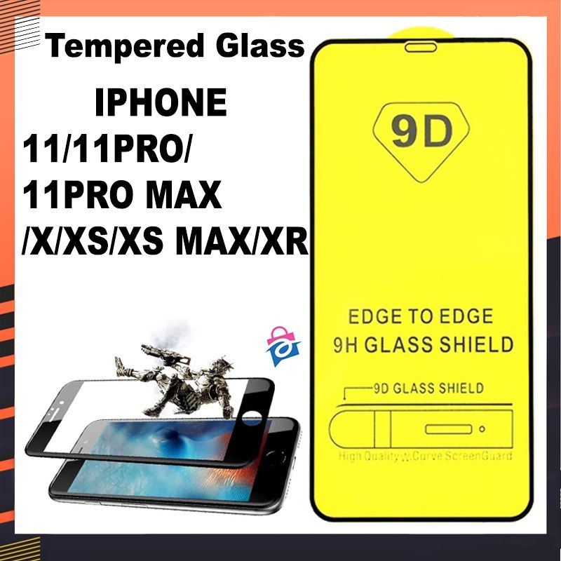 ฟิล์มกระจกนิรภัย 5D/6D/9D IPHONE 11/11PRO/11PRO MAX/X/XS/XS MAX/XR