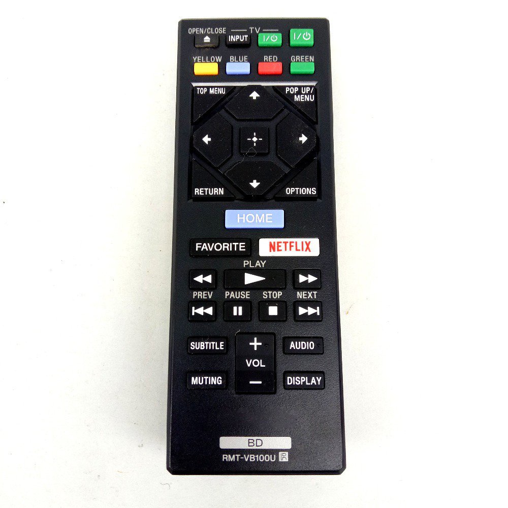 รีโมทคอนโทรลสําหรับ Sony RMT-VB100I RMT-VB100U สําหรับ BDP-S1500 BDP-S3500 BDP-S4500/S5500 BD Fernbe