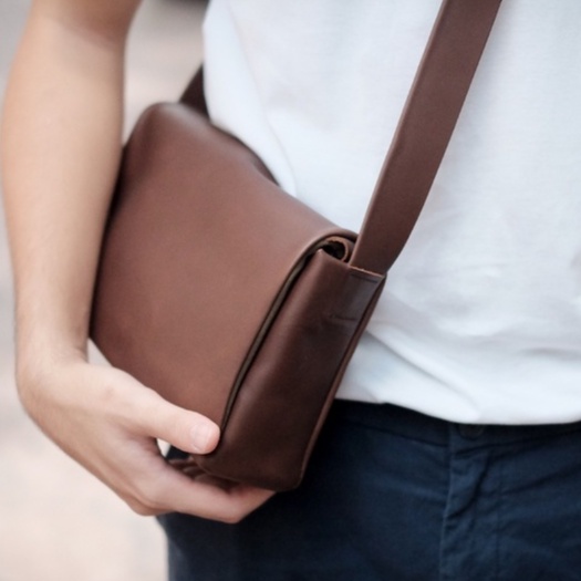 labrador WISE bag S#2 กระเป๋าสะพายไหล่หนังแท้ (LAA098)