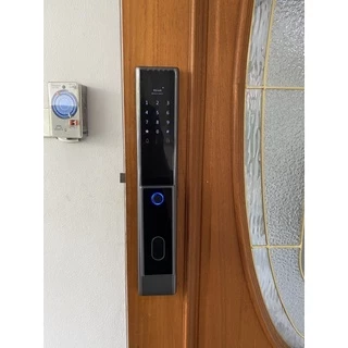 HiLock Digital Door Lock : 7 ระบบ รุ่น HL-811 (พร้อมติดตั้ง) บานผลัก
