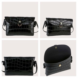 [ของใหม่] Croc Embossed Crossbody Bag