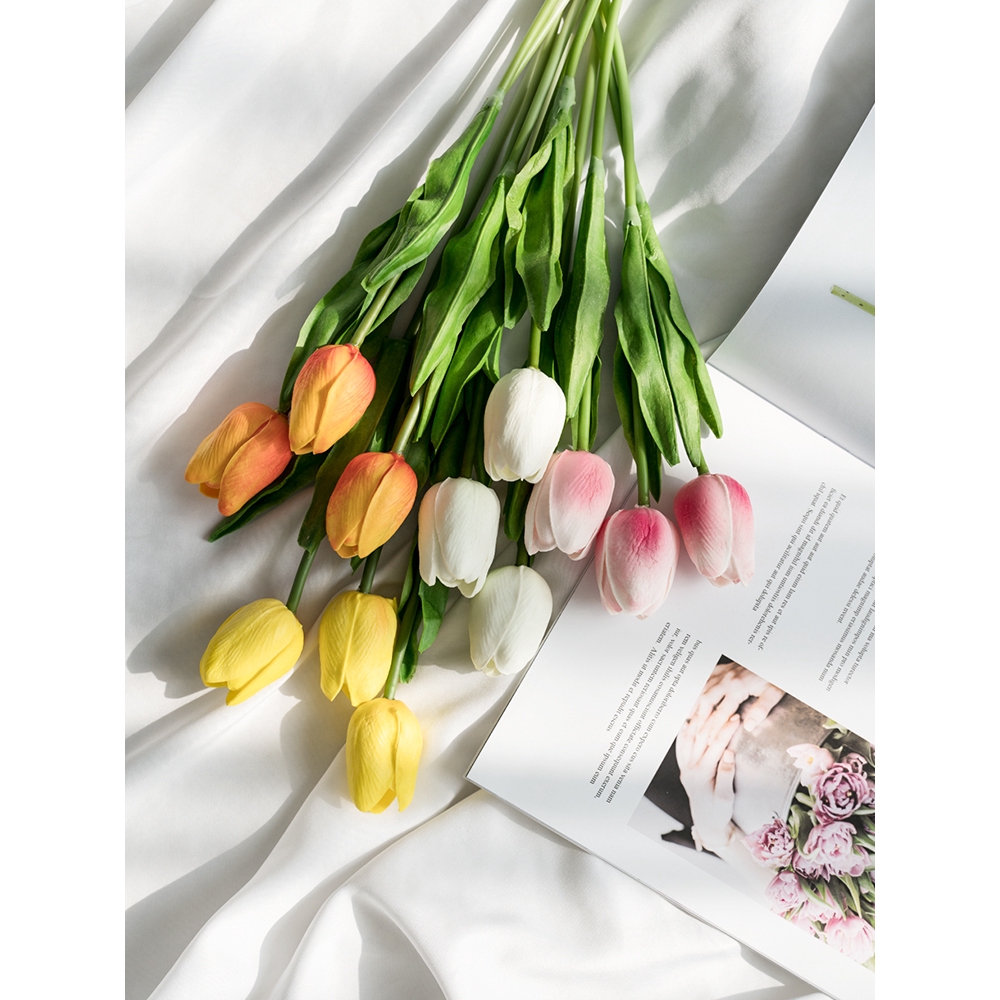 ดอกทิวลิป สำหรับพร็อพถ่ายรูป 1 ดอก - รูปที่ 4