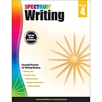 Spectrum Writing, Grade 4 (Spectrum Writing)  สั่งเลย!! หนังสือภาษาอังกฤษมือ1 (New)