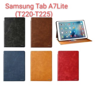 พร้อมส่ง XUNDO ฝาพับเคส samsung Tab A7Lite(T220-T225)Tab A7(2020)SM-T505/T500 10.4แบบฝาผับเก็บนามบัตรได้