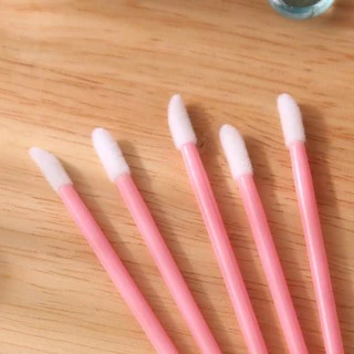 แปรงทาลิปสติก 50ชิ้น มีหลายสีให้เลือก