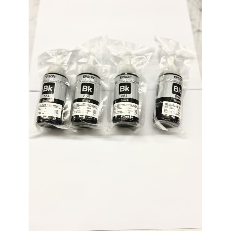 664bk หมึกเติมแบบไม่มีกล่อง