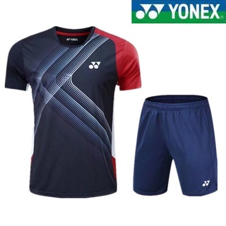 Yonex เสื้อผ้าแบดมินตัน เทนนิส เทนนิส ระบายอากาศ แบบแห้งเร็ว เหมาะกับฤดูร้อน สําหรับผู้ชาย และผู้หญิง