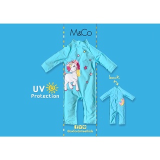 ✅ [2-3Y] M&amp;CO Unicorn Swimsuit UV Protection ชุดว่ายน้ำ ยูนิคอร์น ป้องกันแสงแดด