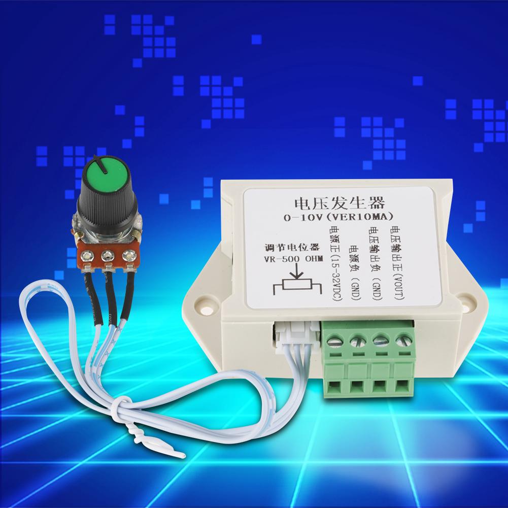 เครื่องกำเนิดไฟฟ้า 0-10 V DC 10 MA ปรับระดับได้