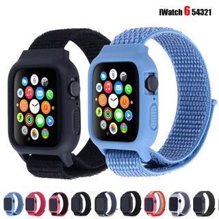 สายนาฬิกาข้อมือไนล่อน สําหรับ for apple watch 7 6 5 4 3 2 1 SE 40 มม. 44 มม. 38 มม. 42 มม. 41มม. 45มม.