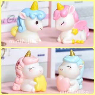 ยูนิคอร์น Unicorn โมเดลยูนิคอร์น เปกาซัส ตกแต่งเค้ก (ตัวใหญ่)