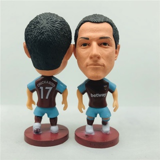 ตุ๊กตาฟิกเกอร์ West Ham United Player 17 Javier Hernández ของเล่นสําหรับเด็ก