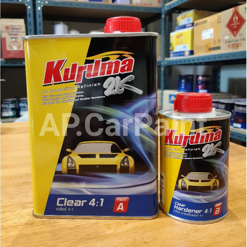 แล็คเกอร์ 2K TOA KURUMA 4:1(0.8+0.20ลิตร)(ชุดเล็ก)