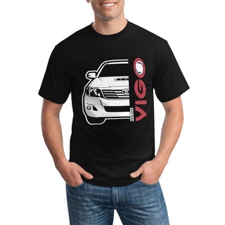 เสื้อยืดผ้าฝ้ายพิมพ์ลายขายดี เสื้อยืดแฟชั่นผู้ชาย ลาย Trd Toyota Hilux Vigo มีหลายสี