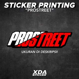 สติกเกอร์ พิมพ์ลาย PROSTREET