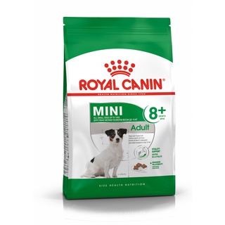 Royal canin Mini Adult8+ 2KG สุนัขพันธ์เล็ก อายุ 8 ปีขึ้นไป ขนาด 2 กก. อาหารสุนัขสูงวัย พันธุ์เล็ก ชนิดเม็ด (MINI ADUL