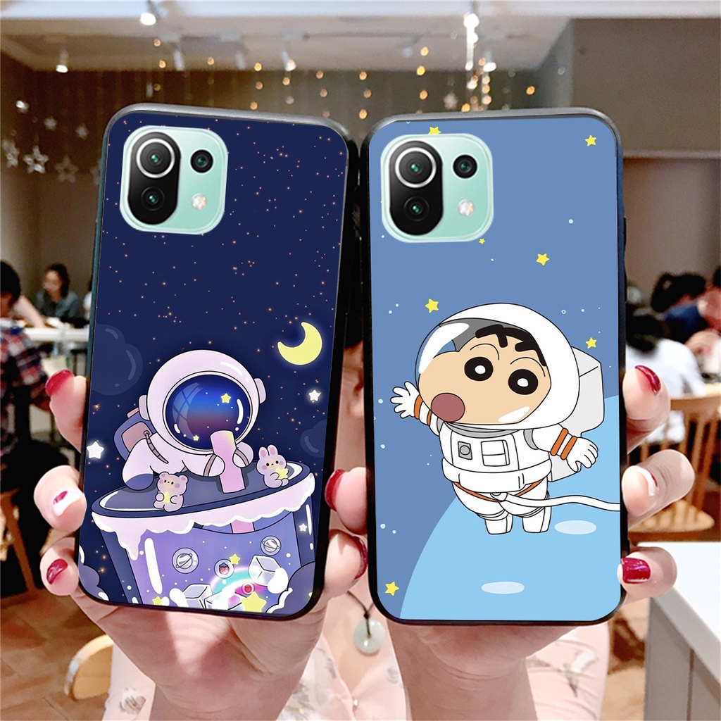 Xiaomi Mi 11 5G - Mi 11 Lite 5G - Mi 11 Lite 5G NE - Mi 11T 5G - Mi 11T Pro 5G เคสโมเดลนักบินอวกาศที