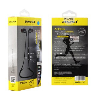 AWEI A960BL Wireless Sports Earphones หูฟังบลูทูธ