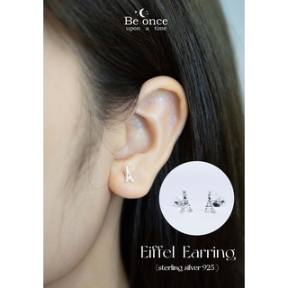 ต่างหูเงินแท้925  รุ่น Eiffel  Earring