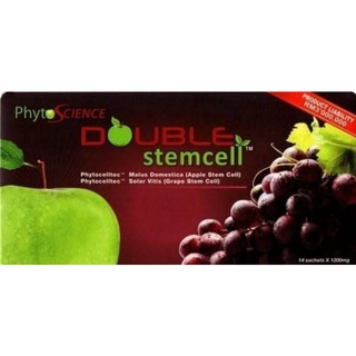 Phytoscience double stemcell ดับเบิ๊ลสเตมเซลล์​ ไฟโตไซแอนซ์​ ธรรมชาติ​100% ชะลอการชราภาพของเซลล์ที่จำเป็น