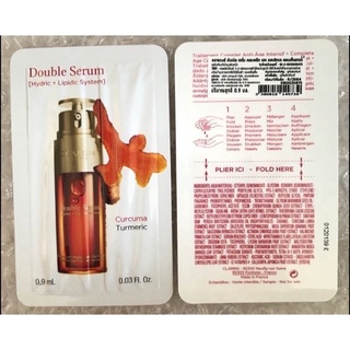 ลดพิเศษ🎉ของแท้ 💯% Clarins Double Serum ขนาดทดลอง 0.9 ml