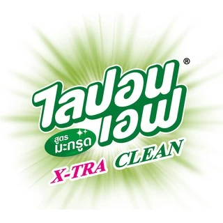 LIPON F ผลิตภัณฑ์ล้างจาน ไลปอนเอฟ สูตรมะกรูด X-Tra Clean 150 มล 1 ขวด