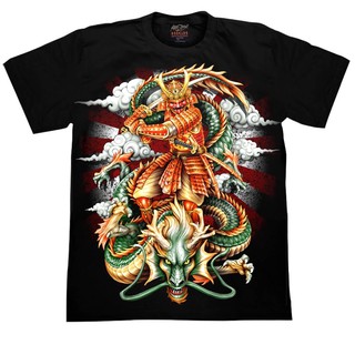 เสื้อยืดลำลองเสื้อ Rock Chang HD119 - Dragon Blade เสื้อ cotton 100%  เสื้อวินเทจ เสื้อยืดลายS to4XL