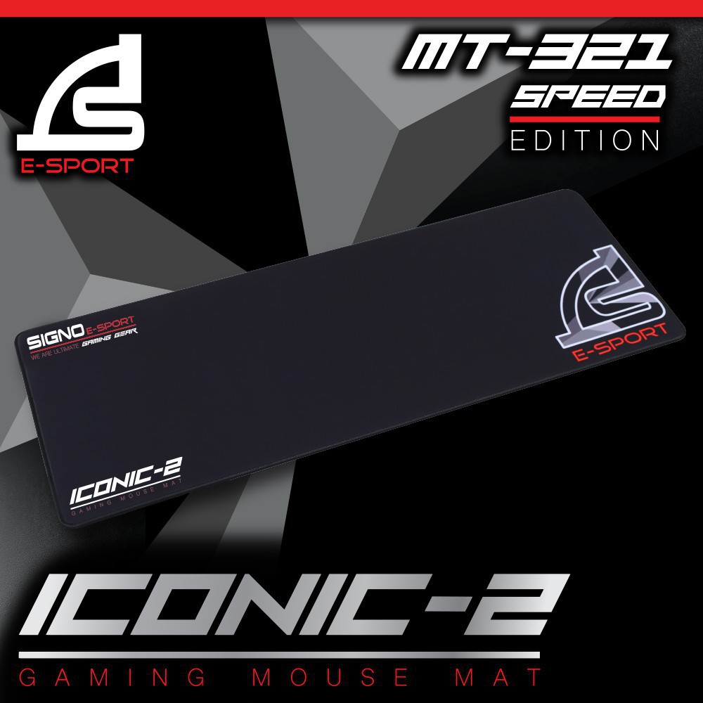 SIGNO E-Sport ICONIC-2 Gaming Mouse Mat รุ่น MT-321