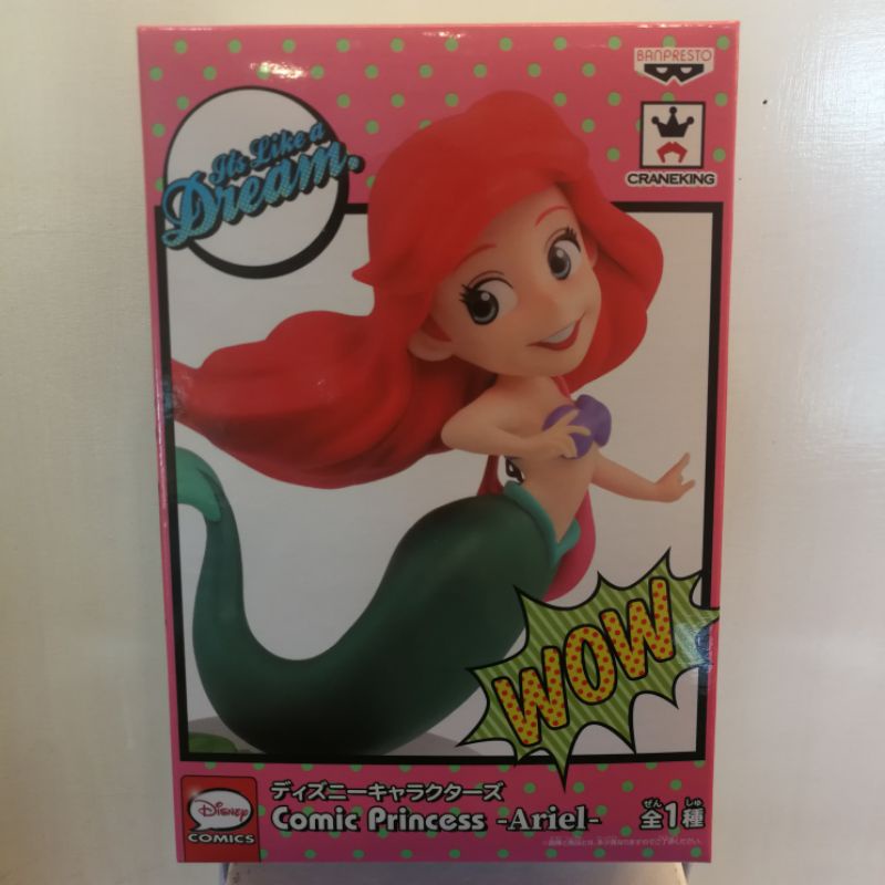 [ lot Japan ] Princess Ariel Disney comics ลิขสิทธิ์ ของแท้ ญี่ปุ่น เงือก เอเรียล การ์ตูน เจ้าหญิง