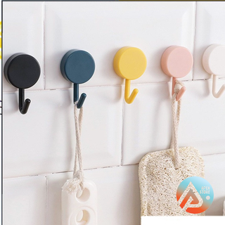 APEN Gantungan Hook Bulat Polos Tempel Tembok Stiker Dinding Kail Kuat Pengait Barang Unik Lucu