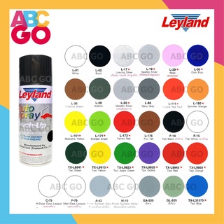 สีสเปรย์เลย์แลนด์ แลคเกอร์เงา แลคเกอร์ด้าน สีสเปรย์ - LEYLAND Colour Spray/Matt Lacquer/Clear Lacquer