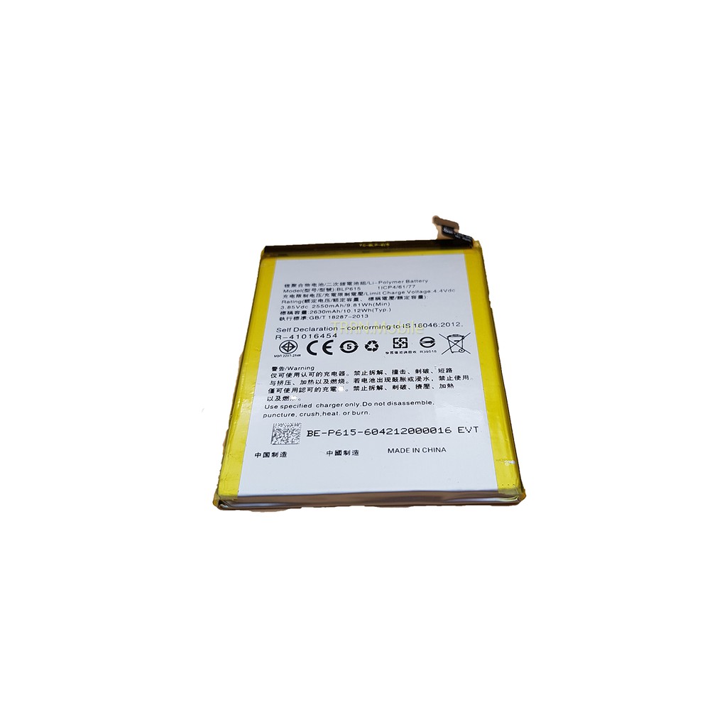 แบตเตอรี่มือถือ Oppo รุ่น A37 Model BLP615 Battery 3.85V 2550mAh