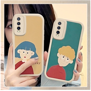 เคส Vivo Y20 เคส Vivo Y20i เคส Vivo Y20S เคส Vivo Y12S Y12A เคส Vivo Y20SG Y76 เคส Vivo V11i เคส Vivo V15 เคส Vivo V23E เคสโทรศัพท์ซิลิโคนกันกระแทกแบบหนัง สนูปปี้. มิกกี้เมาส์ KLQ