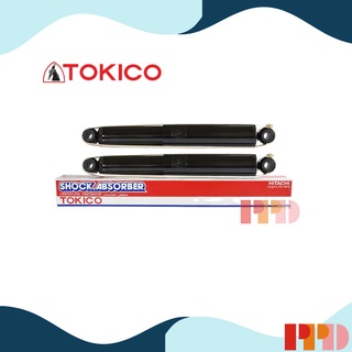 TOKICO โช้คอัพ คู่หลัง GAS สำหรับรถยนต์ FORD RANGER ปี 2012 4x4 รหัสอะไหล่แท้ UC3C-28-700C (รหัสสินค้า E4153 , E4153)